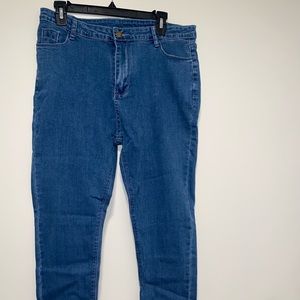 SHEIN XL High Waist Jeans